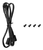 Ventoinha DeepCool FD12 120mm PWM 27,6dB 400-2050RPM de Alto Desempenho Preta - Image 2