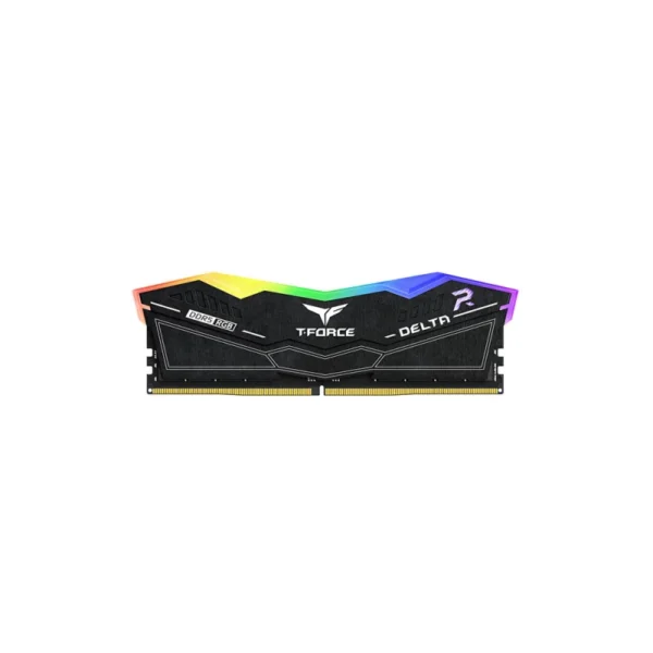 Memória Ram Team Group Kit 32GB (2 x 16GB) DDR5 6400MHz Delta RGB Preto CL40