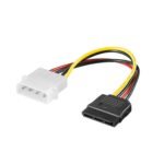 Cabo de Alimentação Molex Ewent EC1501 5.25" Macho para 1x SATA 0.13m