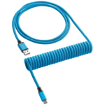 Cabo Coiled CableMod Classic para Teclado USB A - USB Type C, 150cm - Spectrum Blue