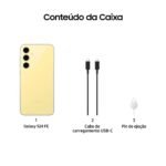 Smartphone Samsung Galaxy S24 FE 5G 6.7" 8GB 128GB Amarelo - Image 2