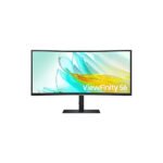 Monitor Curvo Samsung ViewFinity S6 34" 4K Ultra HD LED 5 ms 100 Hz Preto