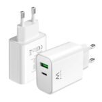Carregador Ewent EW1325 USB-C/USB-A 30W QC 3.0 Branco - Image 3