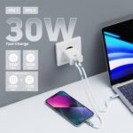 Carregador Ewent EW1325 USB-C/USB-A 30W QC 3.0 Branco - Image 2
