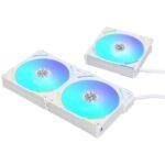 Ventoinha Lian Li UNI AL120 V2 RGB PWM Branco 120mm (Pack 3) - Image 4