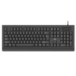 Teclado Ewent EW3287 com Smart Card Reader USB PT Preto