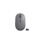 Rato Lenovo Go Ambidestro RF Wireless Ótico 2400 DPI Cinza