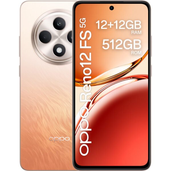 Smartphone OPPO Reno12 FS 5G 6.67" Dual SIM 12GB 512GB Laranja
