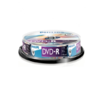 Philips DVD-R 4,7GB 16x Cakebox (10 unidades)