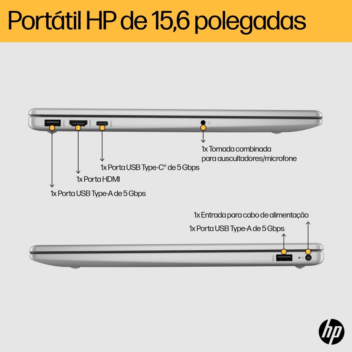 Portátil HP 15-fc0008np 15.6" FHD R7 7730U 16GB 512GB S/so - Image 7