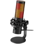 Microfone RGB HyperX QuadCast 2 S para Streaming Condensador USB Preto - Image 5