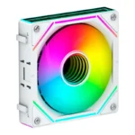 Water Cooler Abysm Gaming Oceanic 360 ARGB com LCD 2.8’’ Branco - Image 2