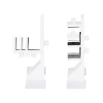 Suporte para Placa Gráfica Ajustável em Altura Abysm Gaming Branco - Image 3