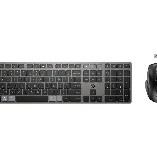 Conjunto Teclado e Rato HP 720 Multidispositivo recarregáveis sem fios