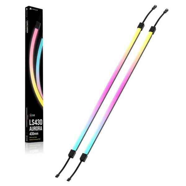 Tiras LED Corsair iCUE LS350 Aurora RGB 430mm
