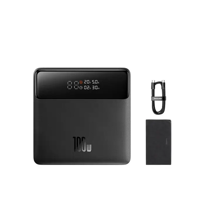 Powerbank Baseus Blade HD Edition 20000mAh 100W Preta - Image 4