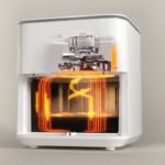 Fritadeira Air Fryer (Sem Óleo) Xiaomi Smart Air Fryer Pro 6.5L 1800W Branca - Image 4