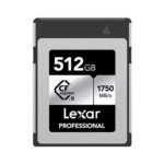 Cartão de Memória Lexar Professional SILVER CFexpress Tipo B - 1750MB/s - 512GB