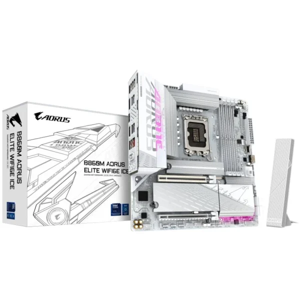 Motherboard Gigabyte B860M AORUS ELITE WIFI6E ICE