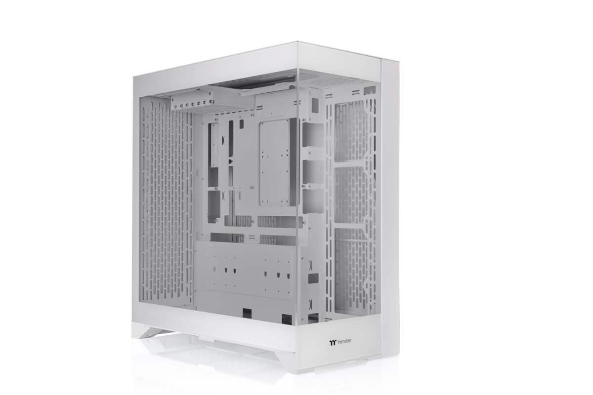 Caixa Thermaltake E-ATX E660 MX com Painéis de Vidro Branco - Image 1
