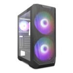 Caixa Extended-ATX Zolyd Lumion Tempered Glass ARGB Preta