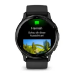 Smartwatch Garmin Venu 3 45mm Bisel Aço Inoxidável Preto com Caixa e Bracelete de Silicone Preto - Image 3