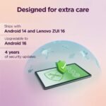 Tablet Lenovo Tab TB311FU 10.1" 4GB 64GB Wi-Fi+4G Luna Grey + Capa Clear Case - Image 2
