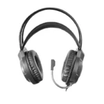 Headset Mars Gaming MH124 FRGB Multiplataforma com Microfone Flexível e Controlador de Volume Preto - Image 3