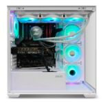 Caixa ATX Zolyd Rivexa Tempered Glass ARGB Branca - Image 2