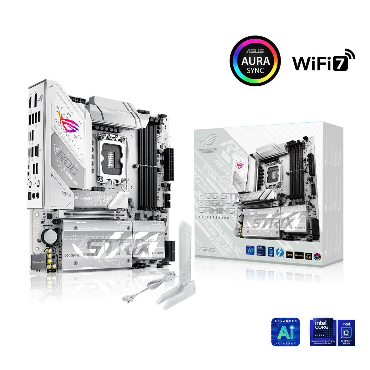 Motherboard Asus ROG STRIX B860-G GAMING WIFI LGA 1851 - Image 1