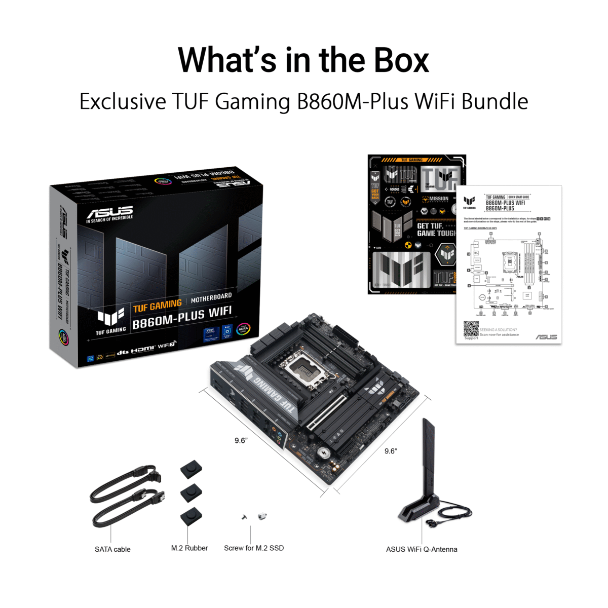 Motherboard Asus TUF GAMING Intel B860 DDR5 B860M-PLUS WIFI Skt 1851 - Image 9