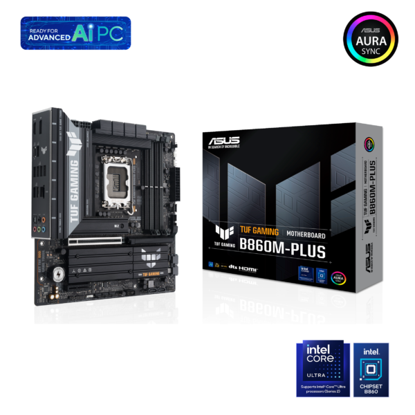 Motherboard ASUS TUF GAMING B860M-PLUS Intel B860 LGA 1851 (Socket V1) micro ATX