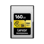 Cartão de Memória Lexar Professional GOLD CFexpress Pro Tipo A - 160GB