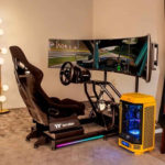 Suporte de monitor de corrida triplo Thermaltake - Image 2