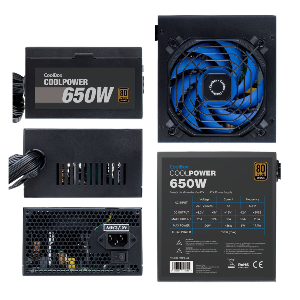 power supply 650w