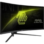 Monitor MSI MAG 345CQR 34" LED UWDQHD 180Hz Curvo Compatível FreeSync Premium - Image 2