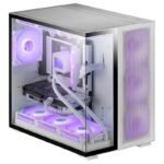 Caixa Gaming Mars Gaming MC-NOVA2 XXL E-ATX Duplo Vidro Temperado e Alumínio Branca