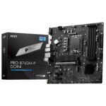 Motherboard Micro-ATX MSI Pro B760M-P DDR4 Skt1700