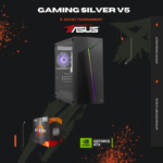 Computador Gaming Silver V5 Powered By ASUS Ryzen 5 5500 16GB 512GB SSD RTX 3050