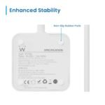 Bloco Tomada Ewent EW3864 Power Tower 8 Tomadas Schuko 16A + 2 USB-A + 2 USB-C 2m Branca/Cinza - Image 2