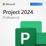 Microsoft Project Professional 2024 Gestão de projetos Completa 1 licença ESD