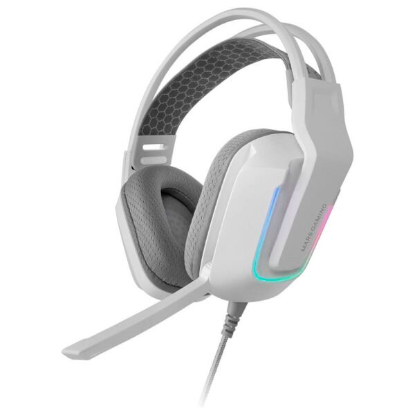 Headset Mars Gaming MH-STRIKE FRGB Branco