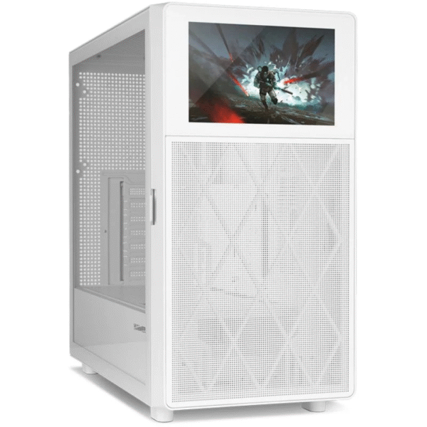 Caixa ATX NOX Hummer BIOS Midi Tower Branco