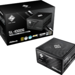 Fonte de Alimentação ASRock Steel Legend SL-1000G 1000W ATX 80 Plus Gold Black