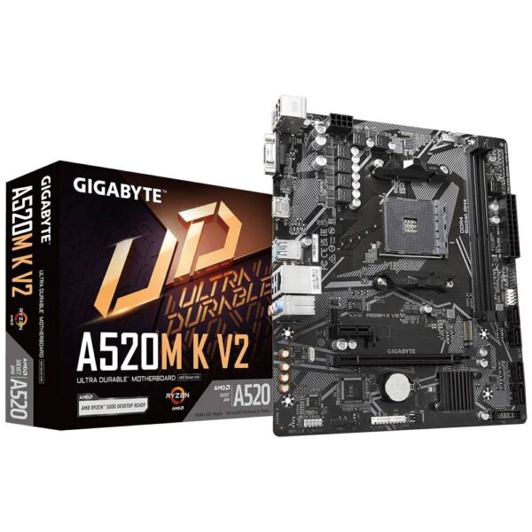 Motherboard Micro-ATX Gigabyte A520M K V2 Skt AM4