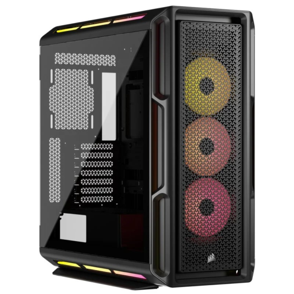 Caixa Corsair iCUE LINK 5000T LX RGB Mid Tower E-ATX Vidro Temperado Preta