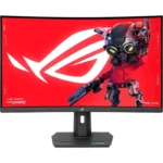 Monitor ASUS ROG Strix XG32WCMS 31.5" LED Fast VA QHD 280Hz HDR 400 FreeSync Premium Curvo