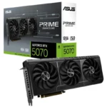 Placa Gráfica ASUS PRIME GeForce RTX 5070 12GB GDDR7 Reflex 2 RTX AI DLSS4