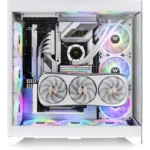 Caixa Thermaltake  E-ATX CTE E600 MX ARGB Snow Mid Tower Vidro Temperado USB-C Branca - Image 3