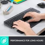 Apoio Pulso Teclado Logitech MX Keys Graphite - Image 3